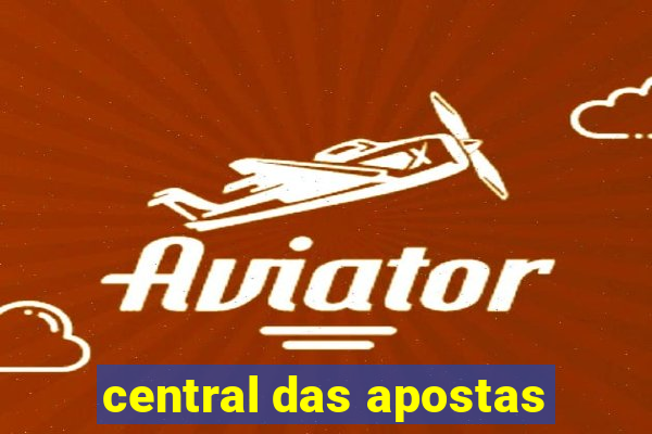 central das apostas